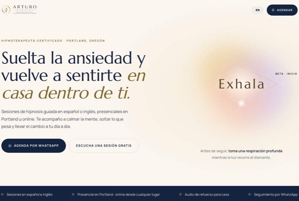 Quantum Hypnosis website